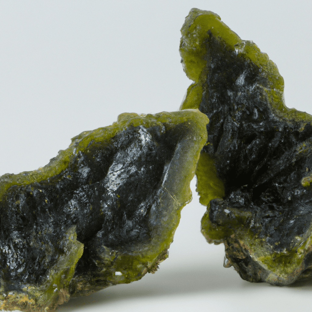 Nuummite Stone moldavite companion